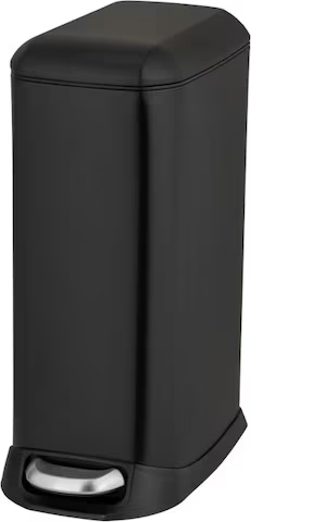 PEDAL BIN DESIGN EASY CLOSE 20L. BLACK