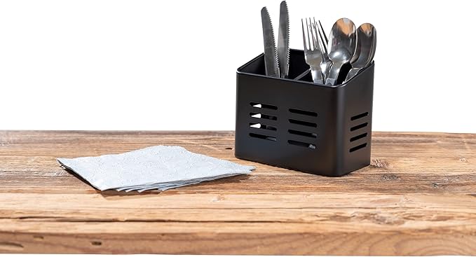 CUTLERY BASKET "BACO" BLACK