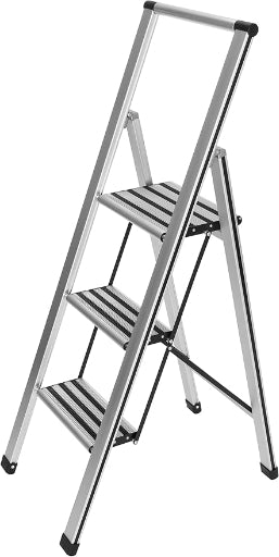ALU-DESIGN STEPLADDER 3 STEPS