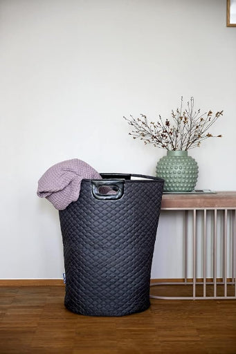 LAUNDRY BIN "WABO" GREY
