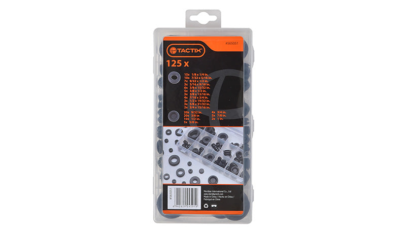 Tactix 125PC Rubber Grommet Assortment
