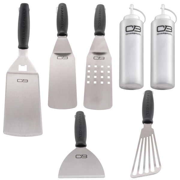 CharBroil Comfort Grip Griddle 7-Piece Tool Set