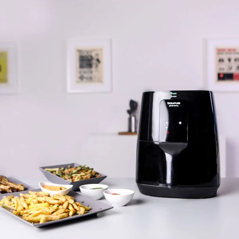 TAURUS AIR FRYER DIGITAL 3.5L TOUCH SCREEN BLACK