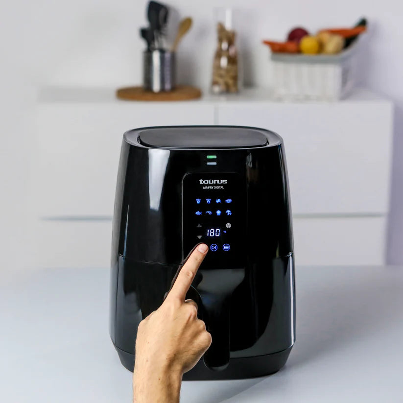TAURUS AIR FRYER DIGITAL 3.5L TOUCH SCREEN BLACK