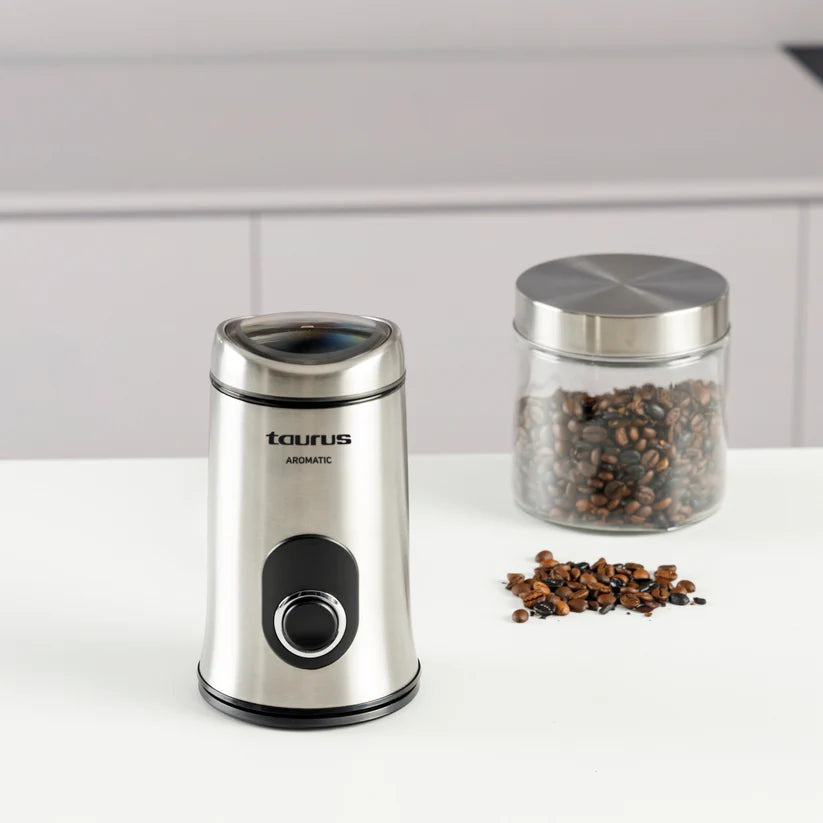 TAURUS COFFEE GRINDER 50G 150W STAINLESS STEEL