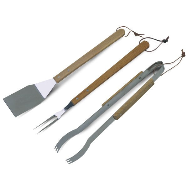 CharBroil Hardwood 3-Piece Tool Set 3185321 - Home & Beyond