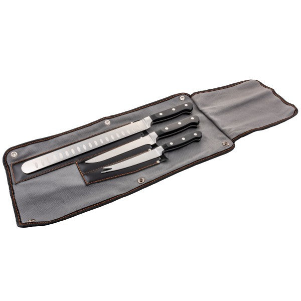 CharBroil Oklahoma Joe Blacksmith 3-Piece Knife Set 5789579R04 - Home & Beyond