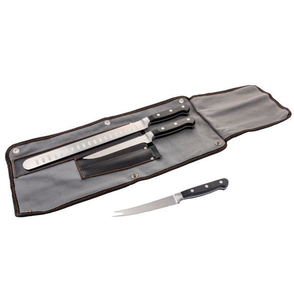 CharBroil Oklahoma Joe Blacksmith 3-Piece Knife Set 5789579R04 - Home & Beyond