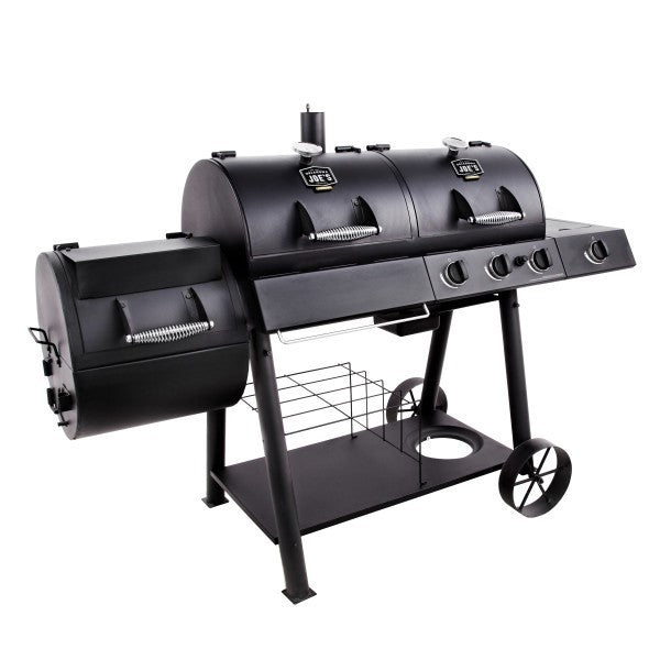 CharBroil Oklahoma Joe's Longhorn Combo Charcoal/Gas Smoker & Grill - Home & Beyond