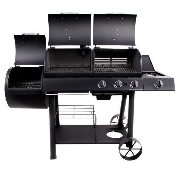 CharBroil Oklahoma Joe's Longhorn Combo Charcoal/Gas Smoker & Grill - Home & Beyond
