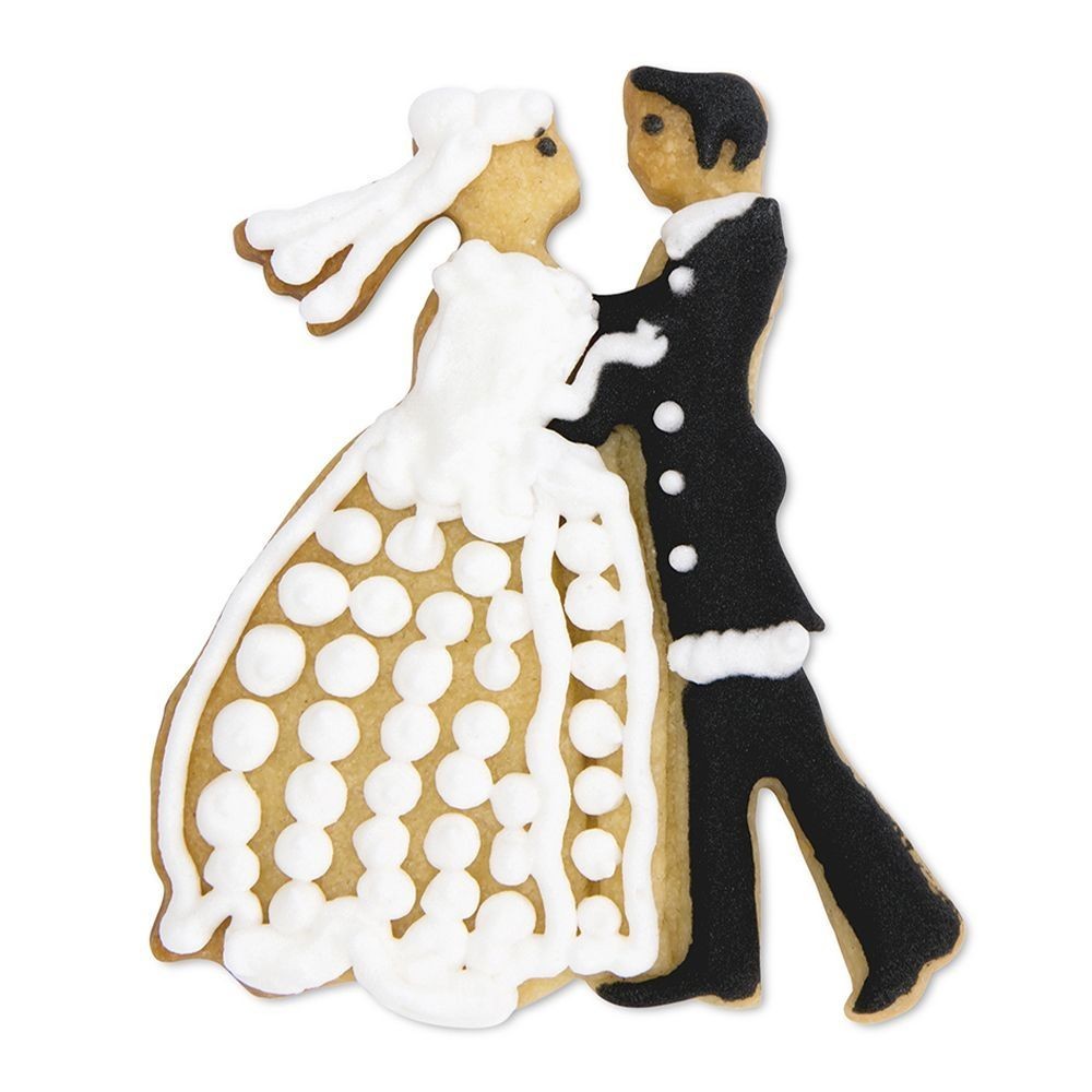 Städter Cookie cutter Bridal couple - 8 cm