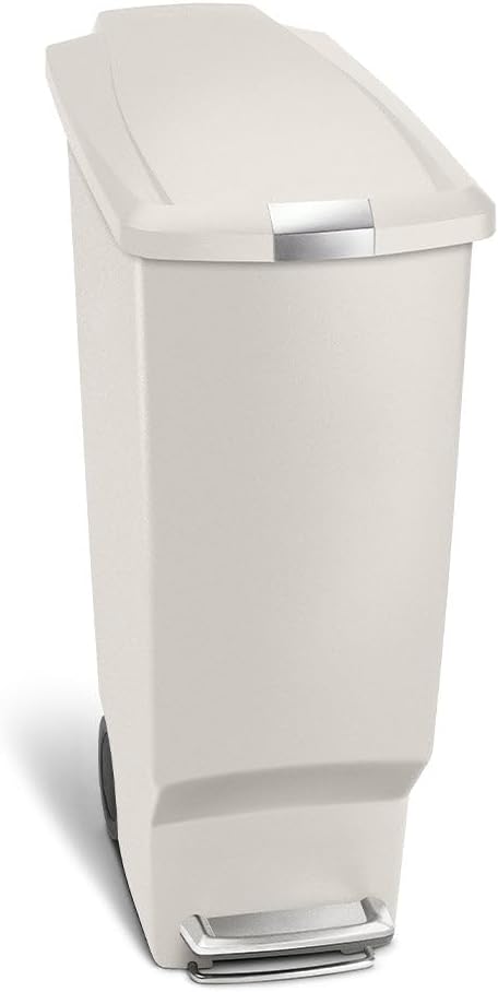 Simplehuman 40L Slim Kitchen Pedal Bin with Liner Rim