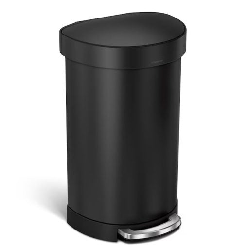 Simplehuman 45L Kitchen Step Trash Can with Soft-Close Lid
