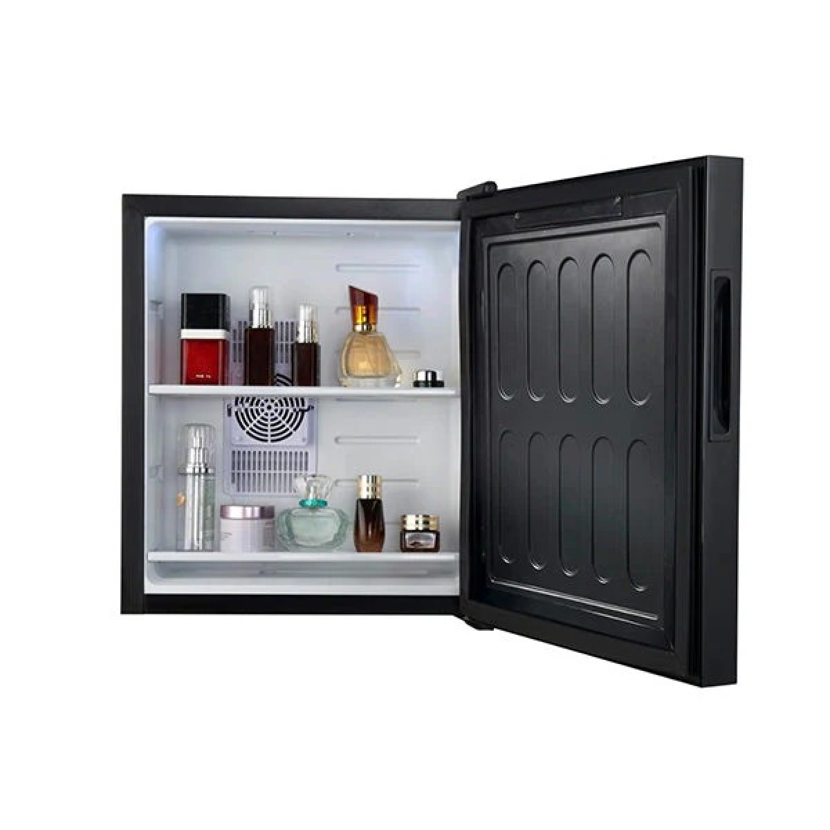 G3Ferrari Cosmetic Cooler & Mirror For Safekeeping Your Makeup - Black