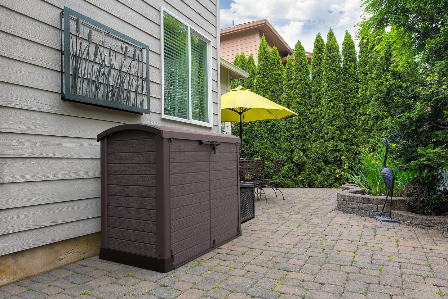 DURABOX STOREAWAY SHED 1200L ARC LID