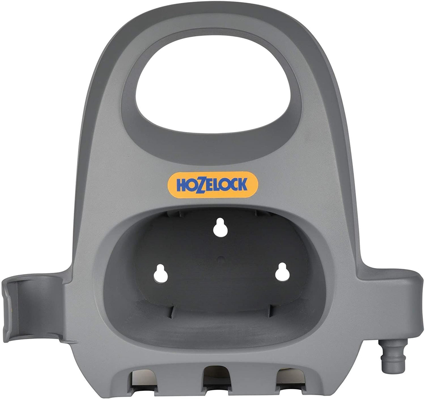 Hozelock Hose Hanger With 15M Superhoze Hosepipe, Yellow & Grey 2294P0001
