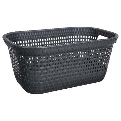 5Five Laundry Basket 45L Rattan Grey 133690
