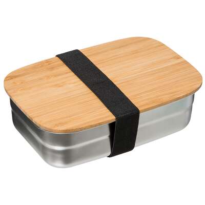 5Five Lunch Box Stainless Steel +Bamboo 0.85L 179633