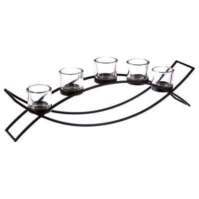 Atmosphera Metal Candle Holder With 5 Glass