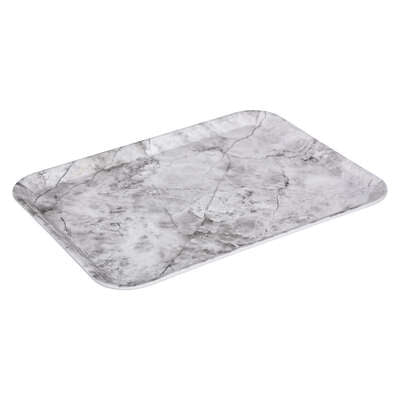 Jja Tray 33X43 Mela White Marble 151409A