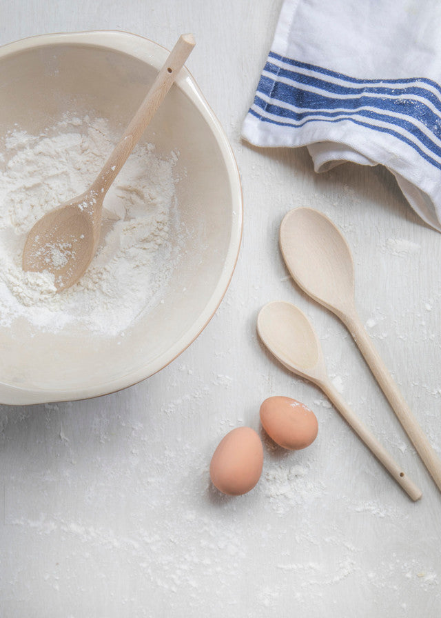 KitchenCraft Set of Three Beech Wood Spoons