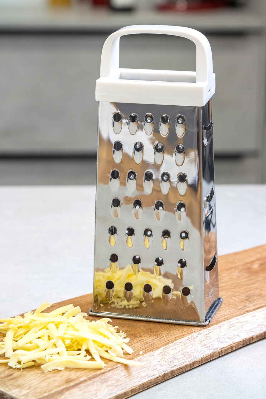 KitchenCraft BarCraft Stainless Steel 20cm Four Sided Box Grater