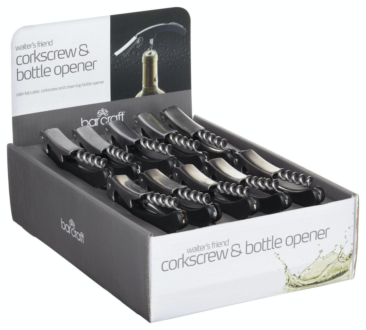 KitchenCraft BarCraft Waiter's Friend Corkscrews