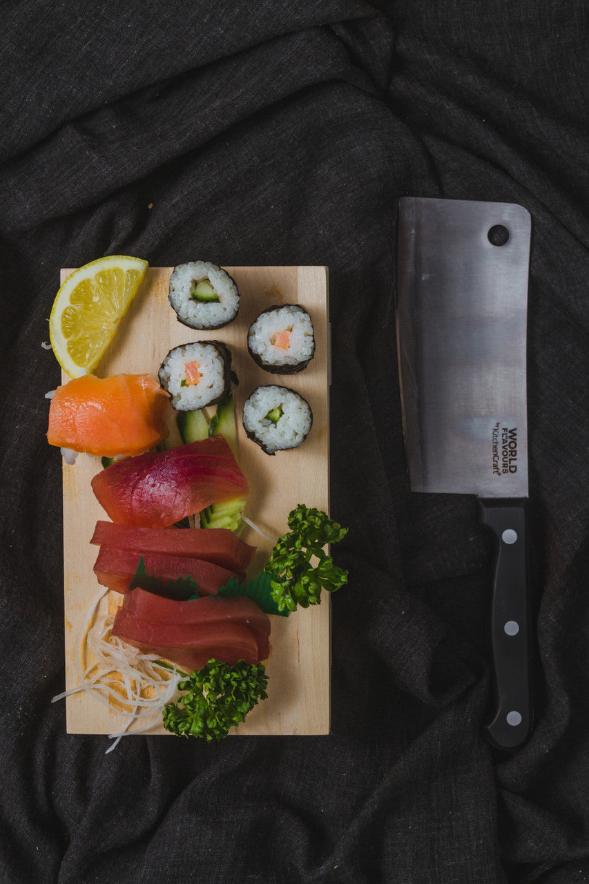 KitchenCraft World of Flavours Oriental 15cm Cleaver KCPOCLEAVER