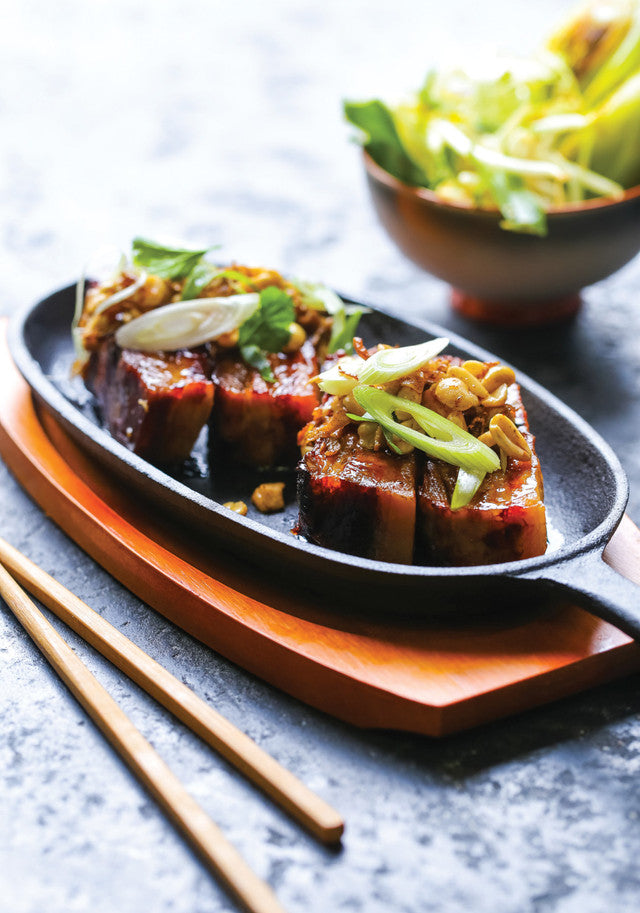 KitchenCraft World of Flavours Oriental Iron Sizzle Platter