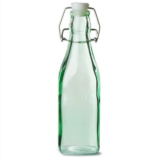 Kilner Glass Bottle, 250 milliliters Green