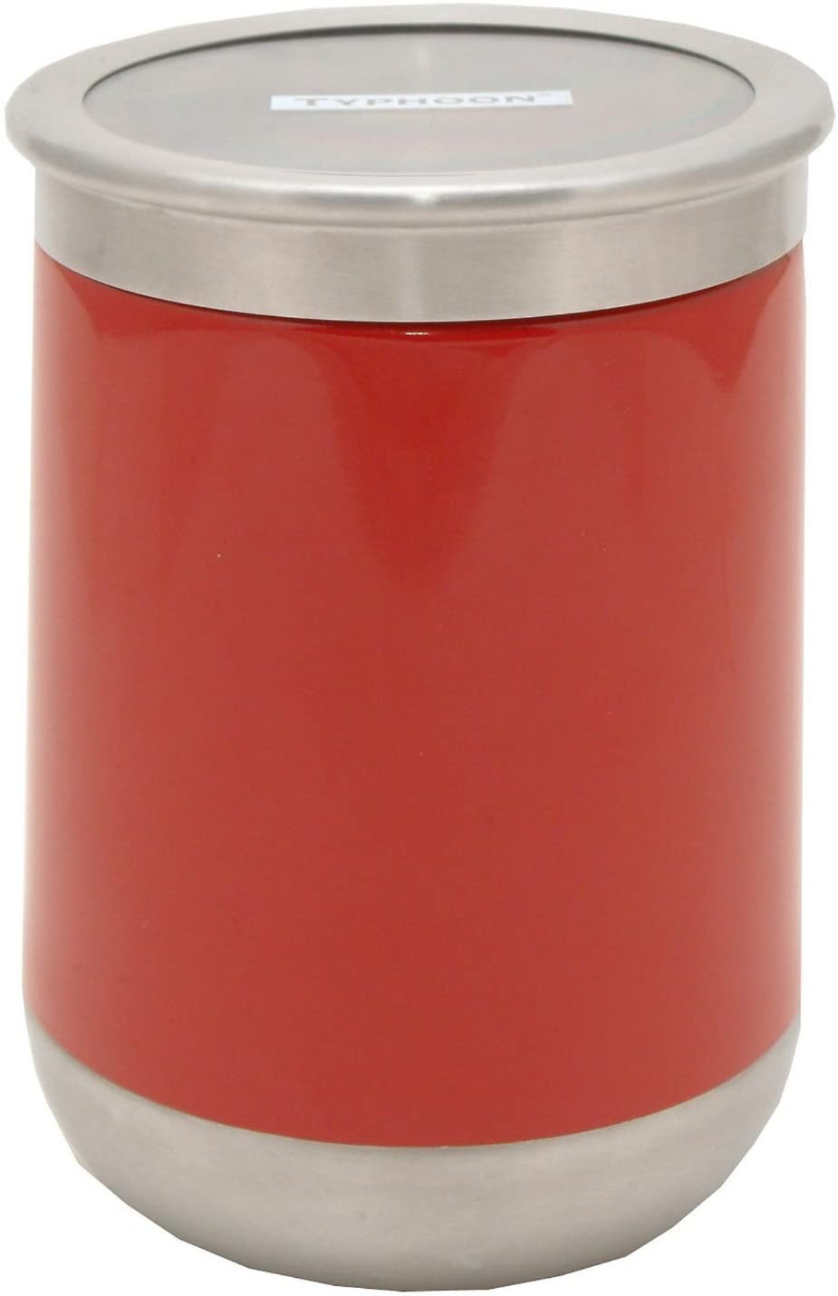 Kilner Typhoon Novo Large Storage Canister, Red, Steel 1400704