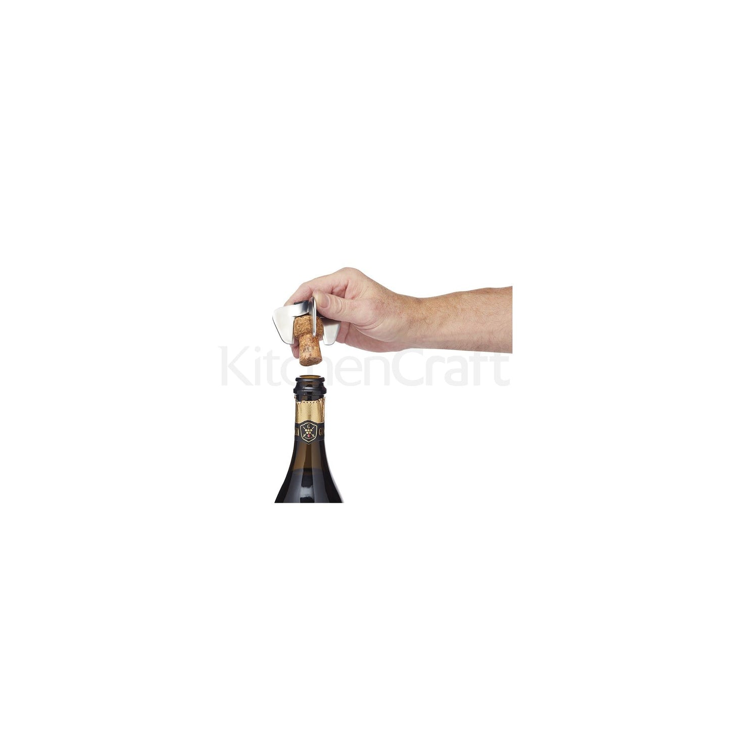 KitchenCraft BarCraft Champagne and Prosecco Opener BCCHAMOP