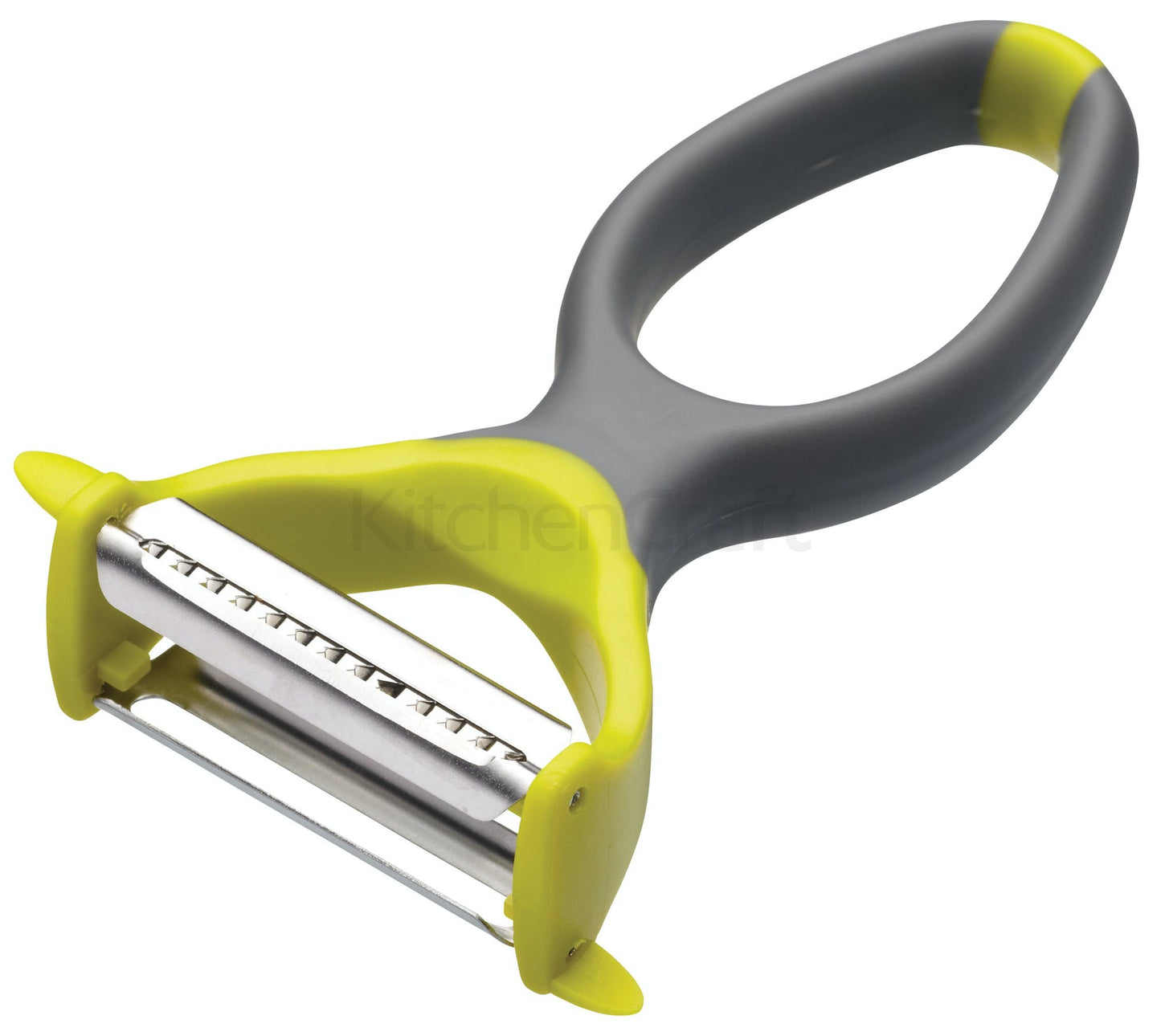 KitchenCraft Colourworks Two in One Peeler CWYPEELDISP24