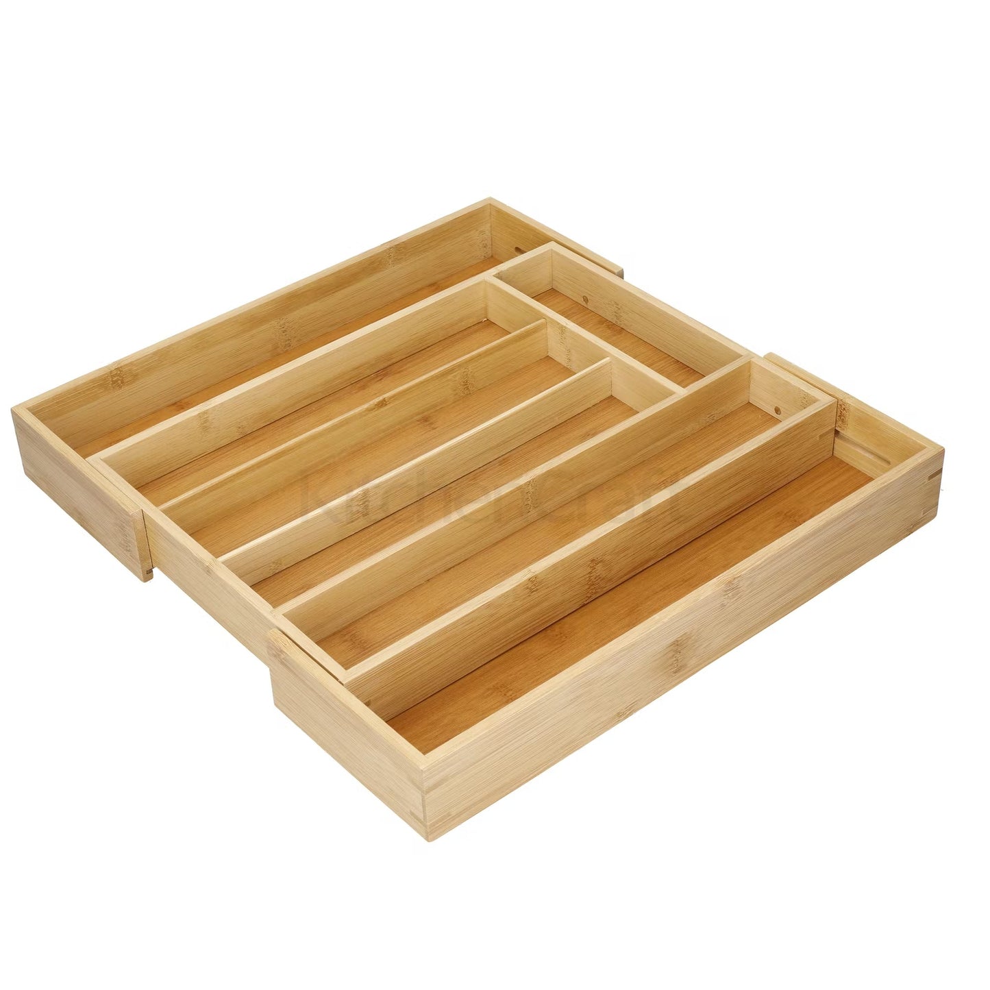 KitchenCraft Copco Bamboo Expandable Cutlery Tray COPDWORGEXBAM