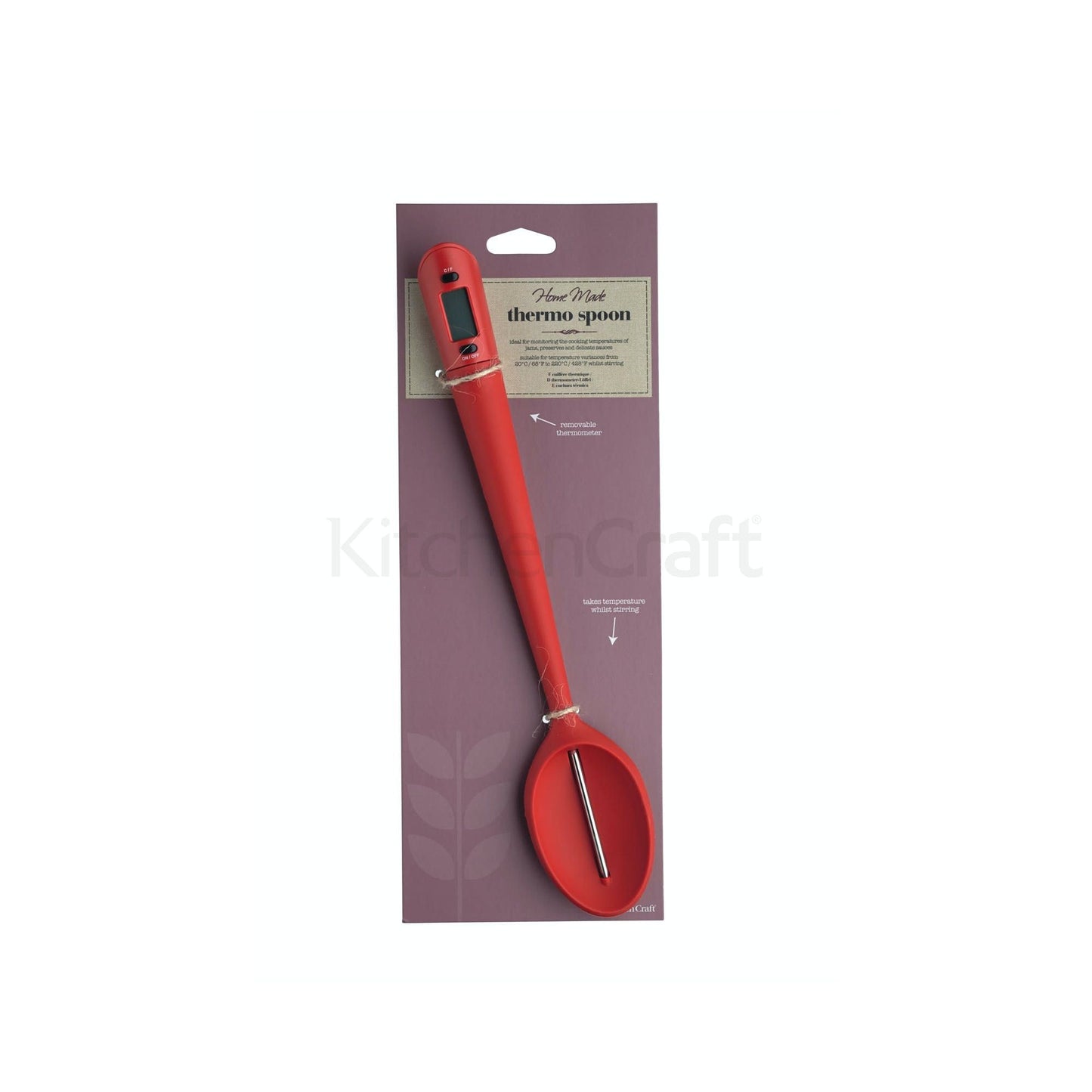 KitchenCraft Home Made Silicone Thermo Spoon KCHMTHERMOSP
