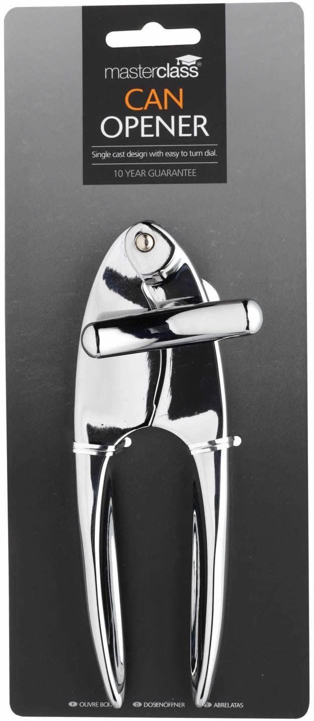 KitchenCraft Master Class Cast Deluxe Heavy Duty Can Opener KCMCCO