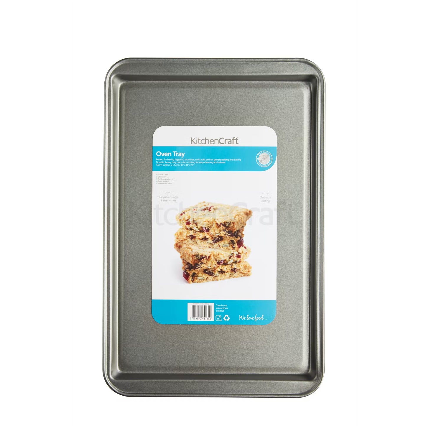 KitchenCraft Non-Stick 43cm x 28cm Oven Tray KC2BK6 - Home & Beyond