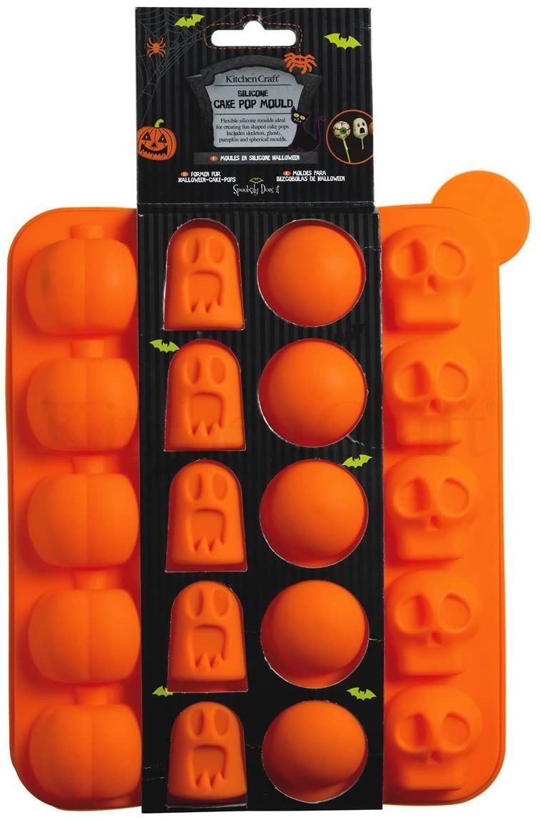KitchenCraft SDI Silicone Halloween Cake Pop Mould