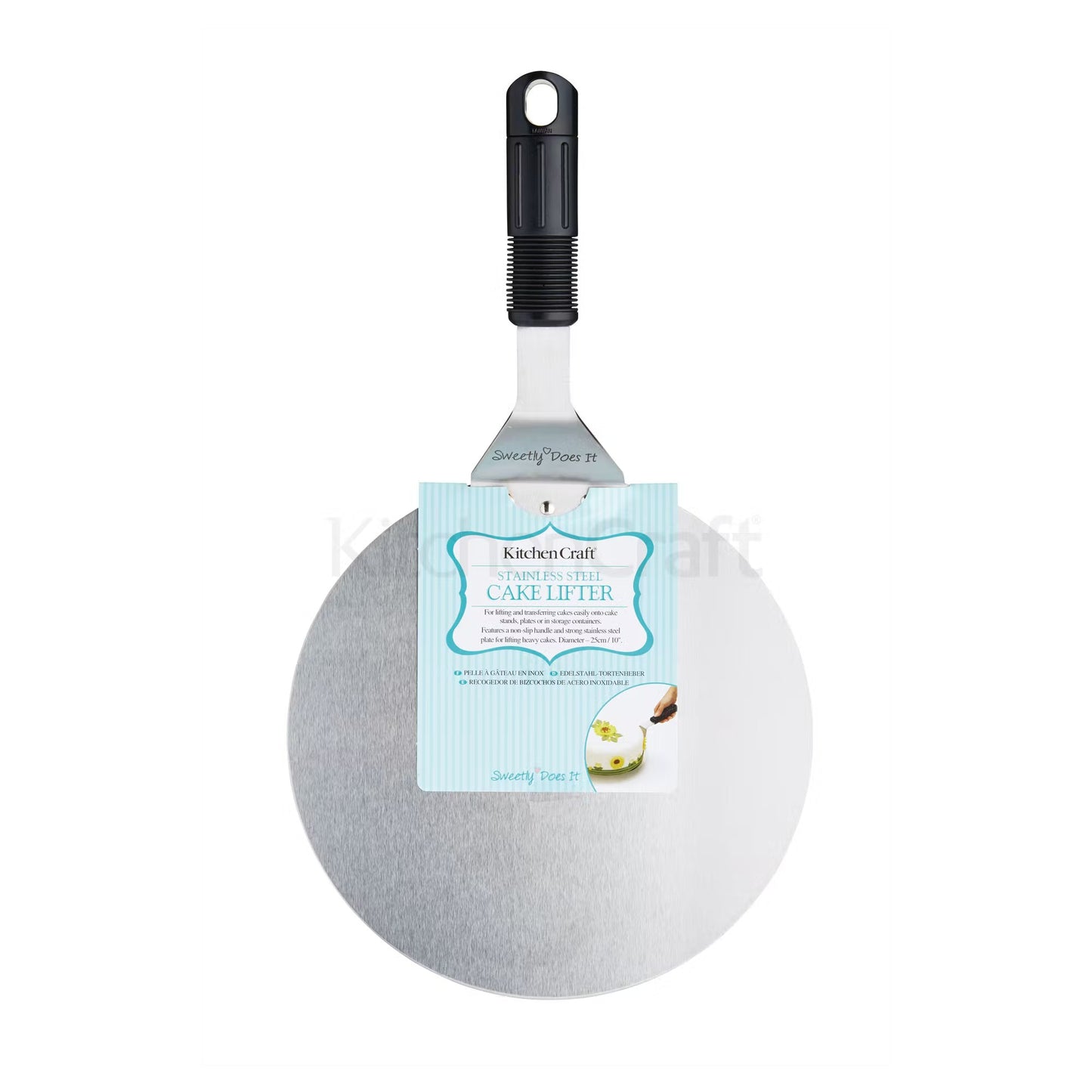 KitchenCraft Stainless Steel Cake Lifter KCCL