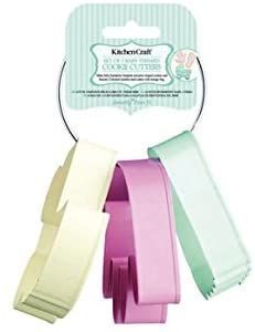 KitchenCraft Sweetly Does It Baby Themed Cookie Cutters , Set of 3 KCCUTBABY3PC