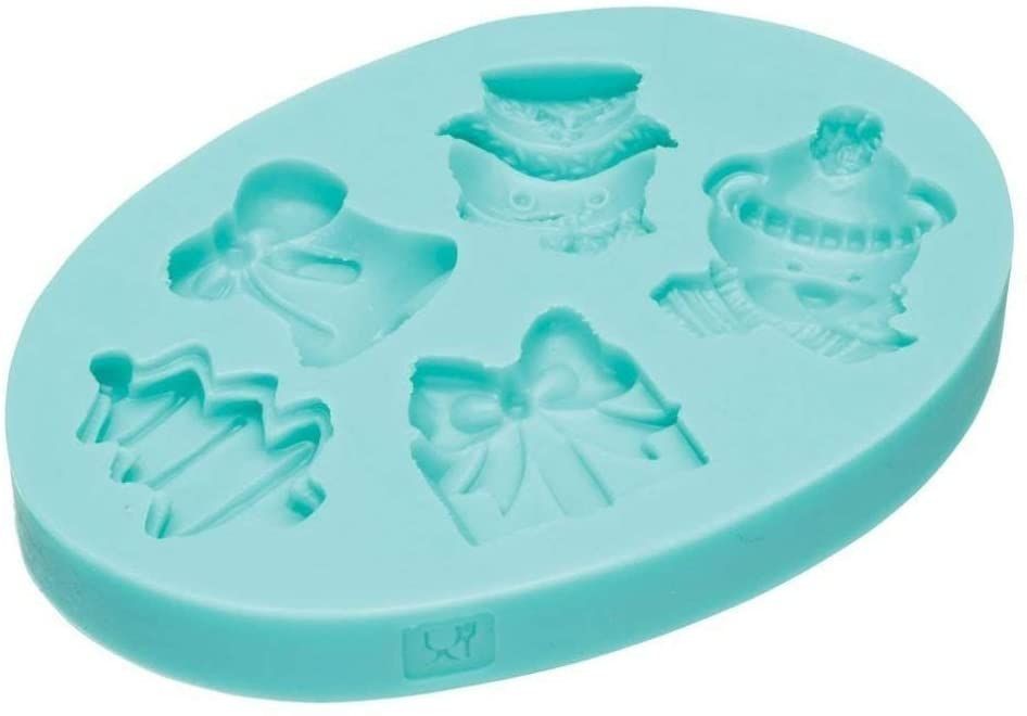 KitchenCraft Sweetly Does It Christmas Silicone Fondant Mould SDIFM09