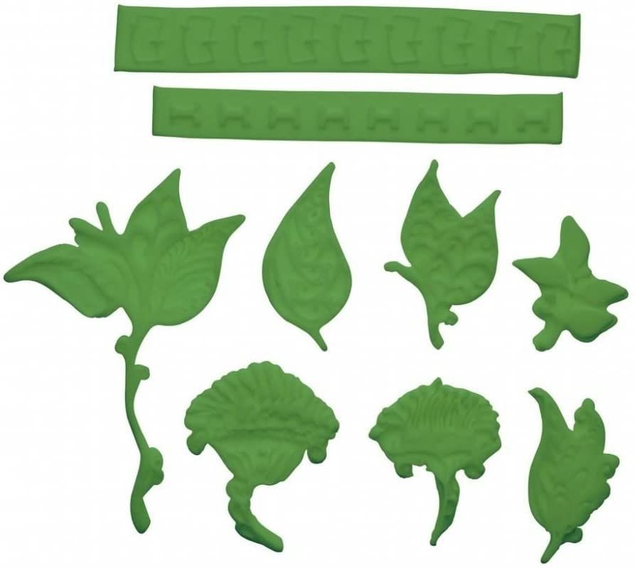KitchenCraft Sweetly Does It Leaves Silicone Fondant Mould SDIFM04