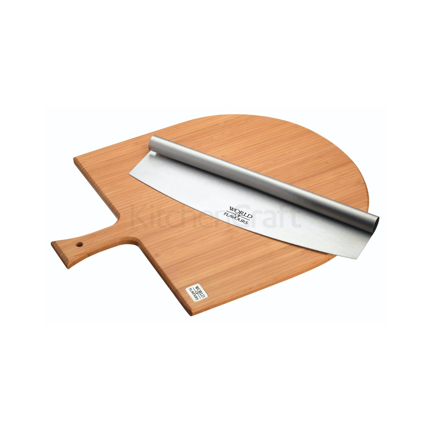 Kitchencraft World Of Flavours Italian Pizza Serving Set Icpizset