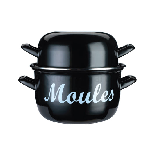 KitchenCraft World of Flavours Mediterranean Large Mussels Pot KCMPLRG - Home & Beyond
