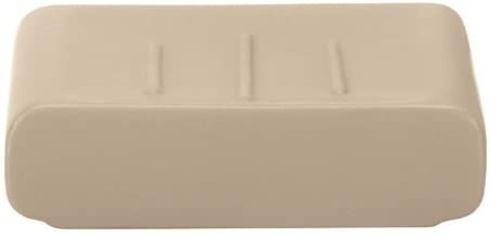 Kleine Wolke Cubic Stoneware Soap Dish Taupe - Home & Beyond