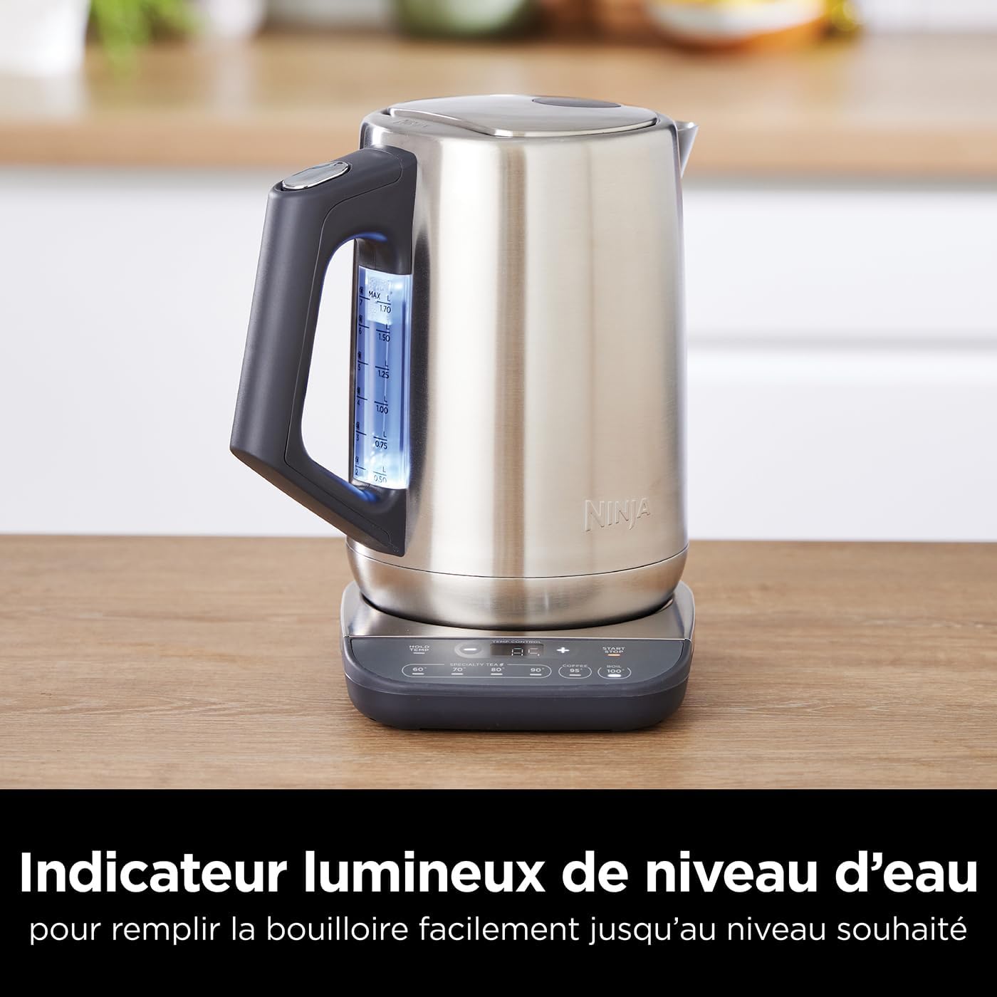 Ninja Kettle 1.7 L 3000w Stainless Steel