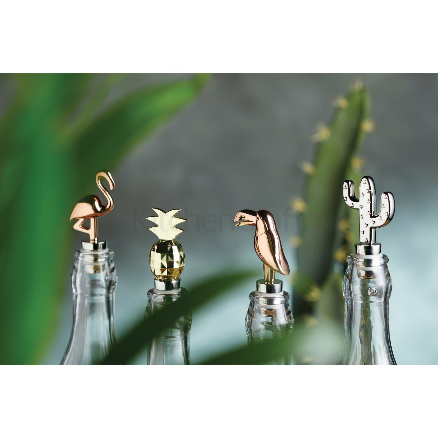 KitchenCraft BarCraft Cactus Bottle Stopper BCWSTCACTUS