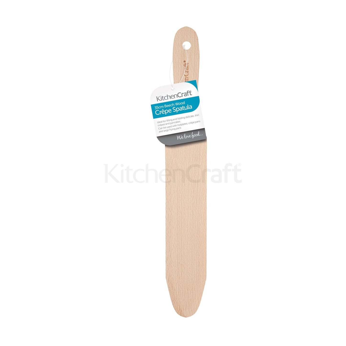 KitchenCraft Beechwood Crepe Spatula KCCPFLIP