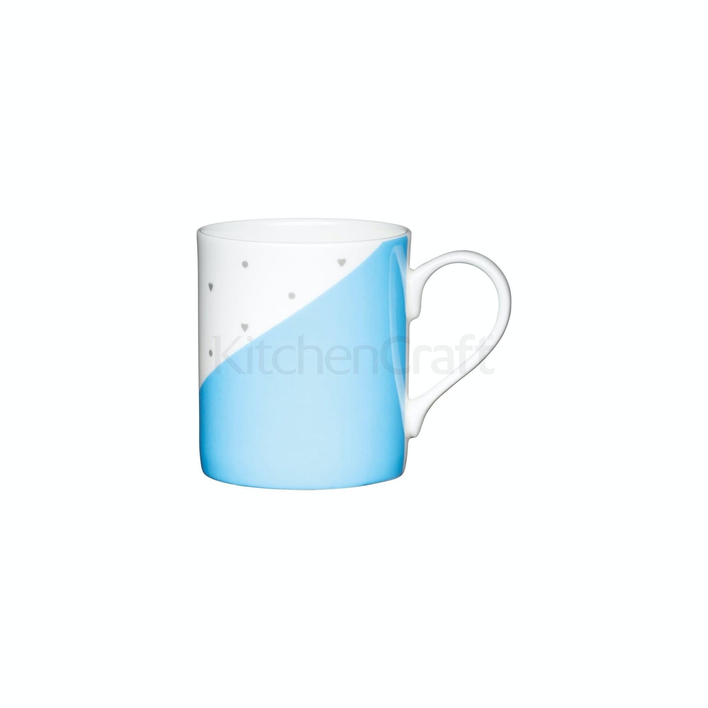 KitchenCraft China Blue Panel Mini Mugs KCMMINI08