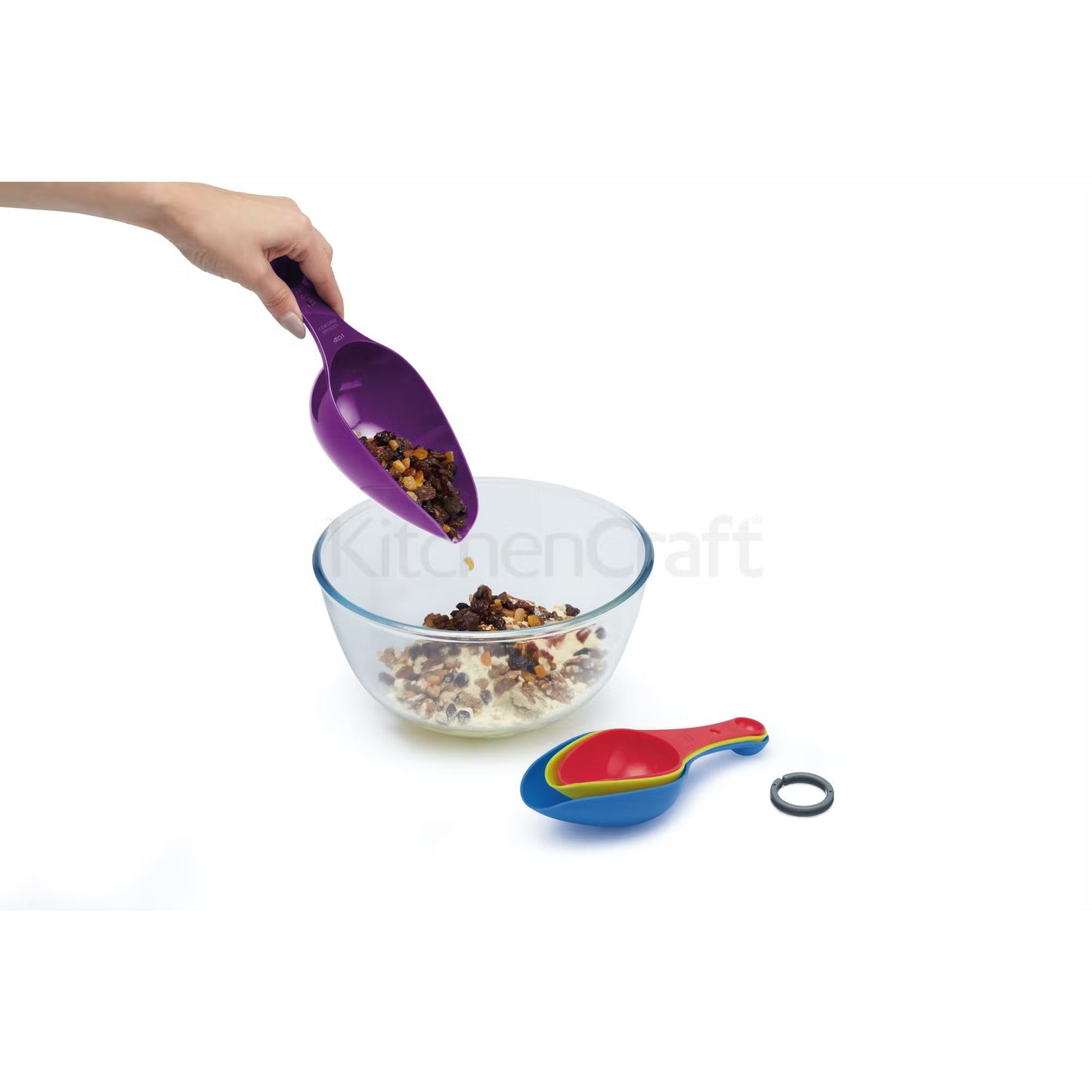 KitchenCraft Colourworks Measuring Scoop Sets CWMSCOOPDISP12